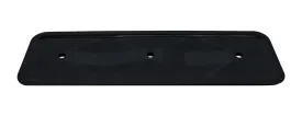 1962-74 CHEVY 194-230-250 STRAIGHT-INLINE 6 CYLINDER STEEL VALVE COVER SIDE PLATE - BLACK (One Plate Only)