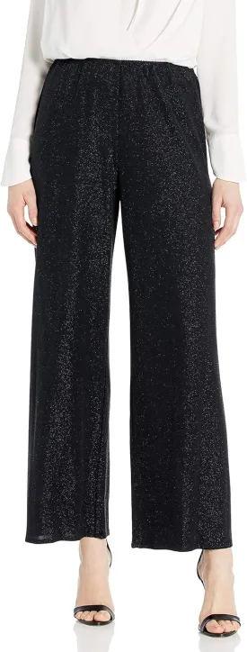 Alex Evenings Women's Straight Leg Dress Pant for Mother of The Bride, Elegant Party Outfit (Petite and Regular Sizes)