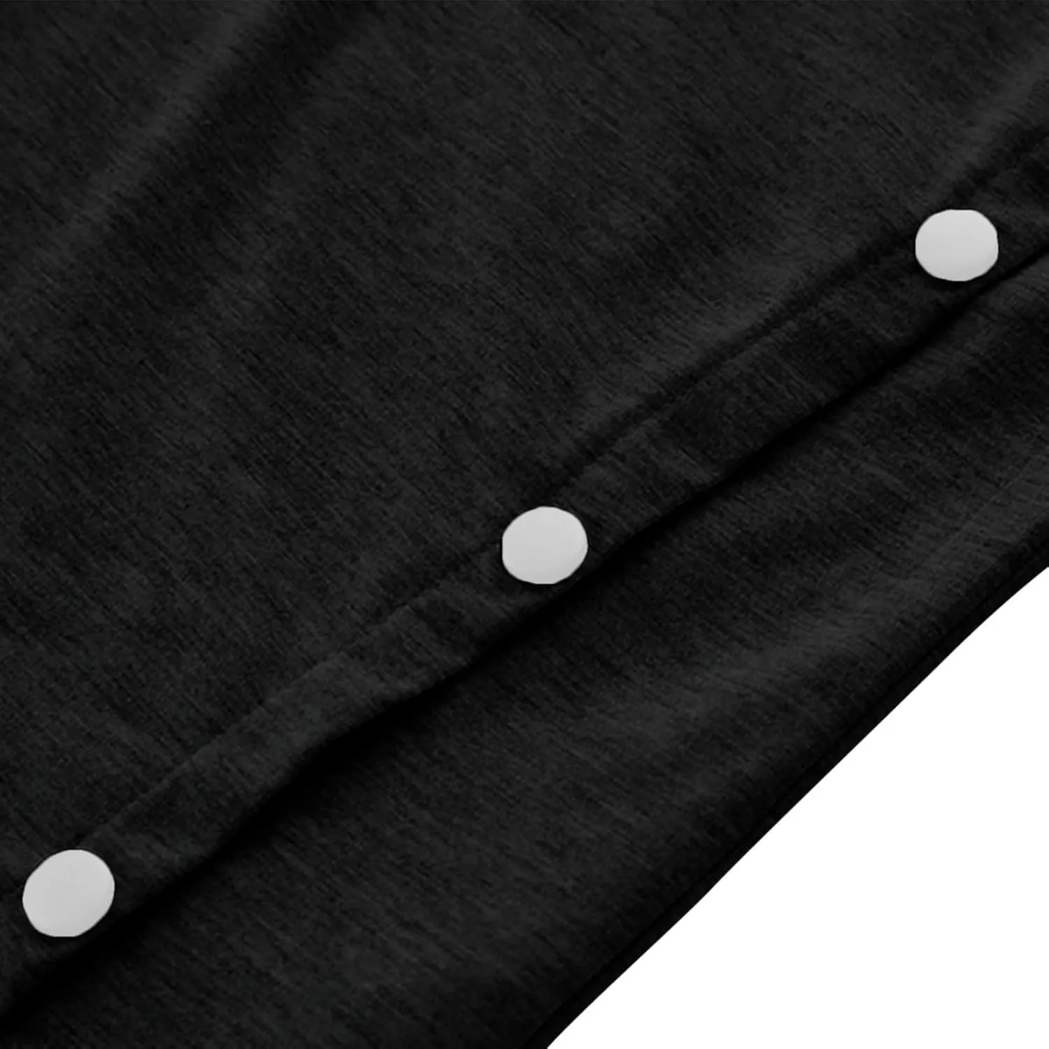 Men's T-Shirts Trendy Button Design Tops Men Crewneck Short Sleeve Regular Fit Casual Summer Dress Tops Tee Loose